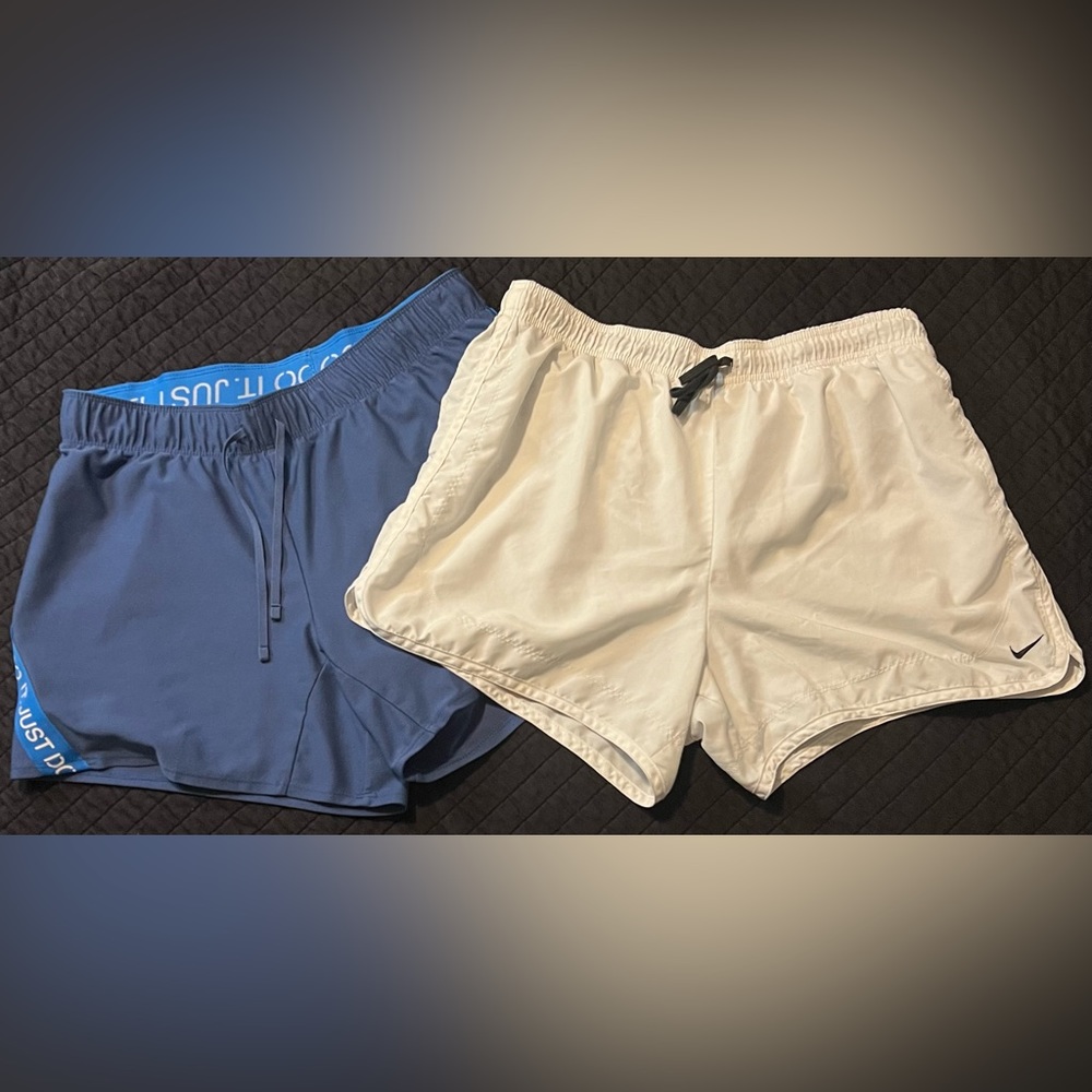 Nike Set of 2 Women’s Dri-Fit Shorts Size Medium